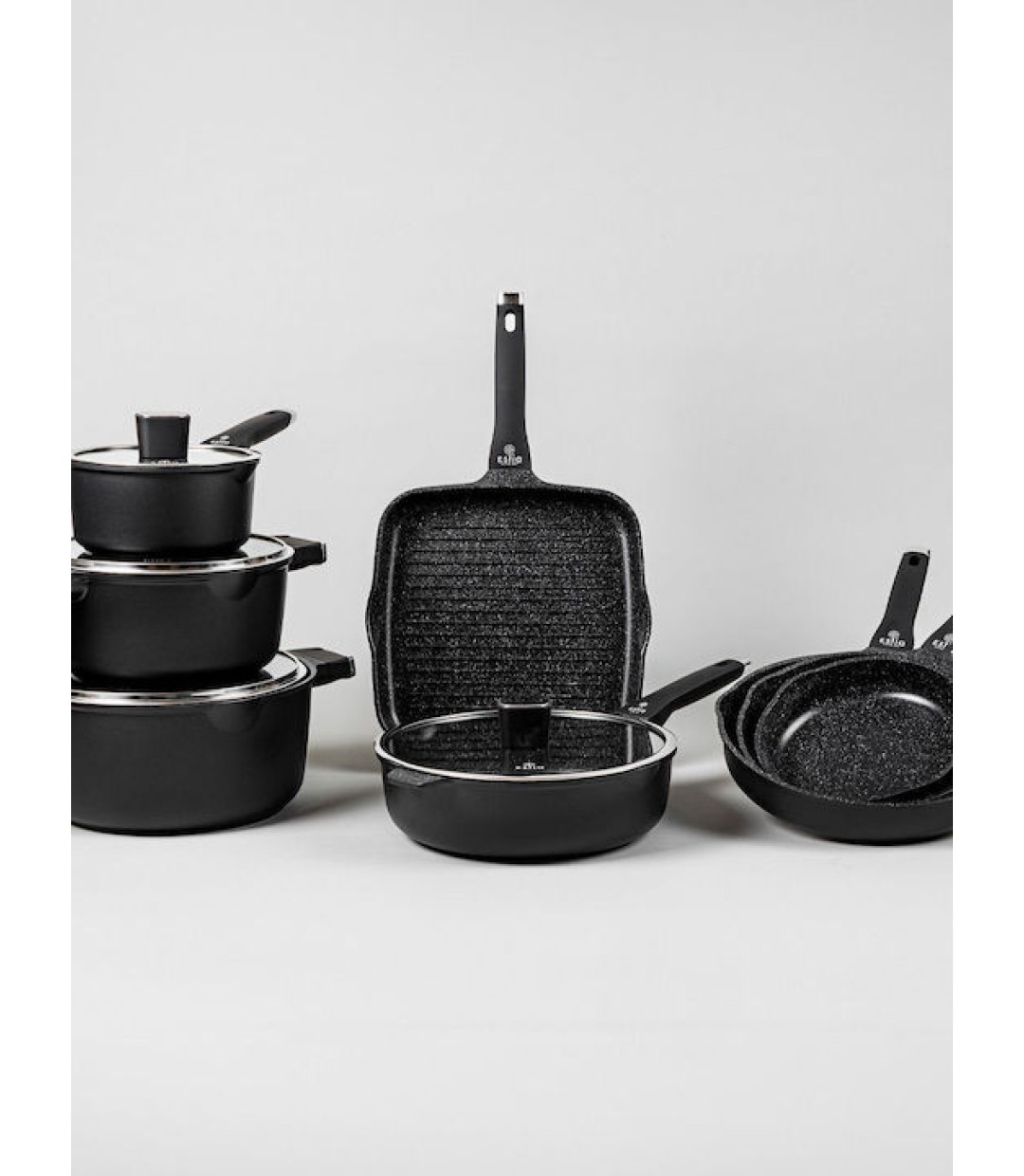 Estia Nordic Γκριλιέρα από Χυτό Αλουμίνιο με Αντικολλητική Επίστρωση 28cm