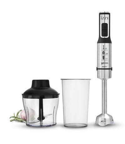 Izzy CHOP IZ-1701 224140  Ραβδομπλέντερ με Ανοξείδωτη Ράβδο 1200W Ασημί