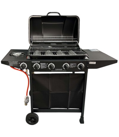 ΨΗΣΤΙΕΡΑ CASANOVA KS 18024 4 ΕΣΤΙΕΣ 64.5x35.5εκ. 10kW και Πλαϊνό Μάτι