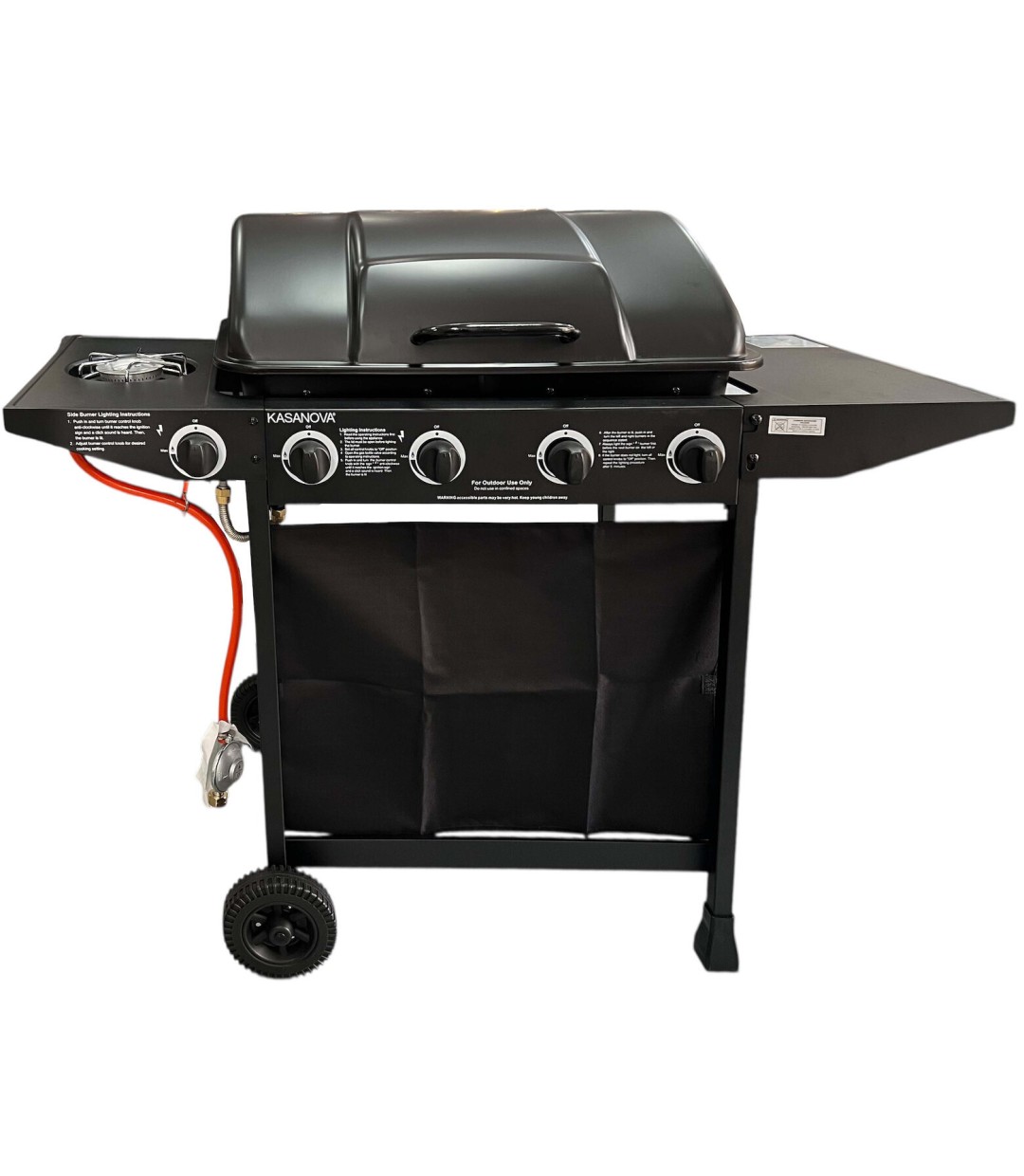 ΨΗΣΤΙΕΡΑ CASANOVA KS 18024 4 ΕΣΤΙΕΣ 64.5x35.5εκ. 10kW και Πλαϊνό Μάτι