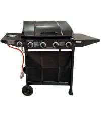 ΨΗΣΤΙΕΡΑ CASANOVA KS 18024 4 ΕΣΤΙΕΣ 64.5x35.5εκ. 10kW και Πλαϊνό Μάτι