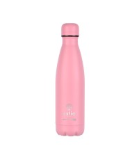 Estia Travel Flask Lite Save the Aegean Ανακυκλώσιμο Μπουκάλι Θερμός Ανοξείδωτο BPA Free 500ml Blossom Rose 01-18030