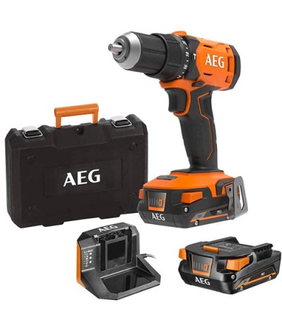 Σετ Δραπανοκατσάβιδο 2x2AH Και Ταχυφορτιστής AEG BSB 18 G4 4935478631