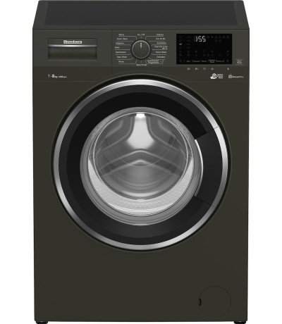 Blomberg LWF184420G Πλυντήριο Ρούχων 8kg με Ατμό 1400 Στροφών Γκρι