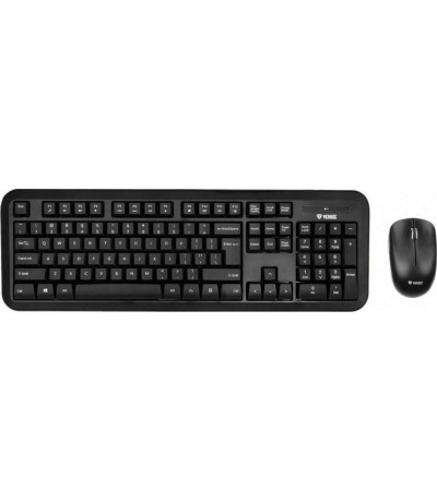 Yenkee YKM 2006US Ασύρματο Σετ Πληκτρολόγιο & Ποντίκι Αγγλικό US