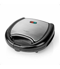 Nedis KAWP 200 BK Βαφλιέρα 2 Θέσεων σε Ορθογώνιο Σχήμα 750W