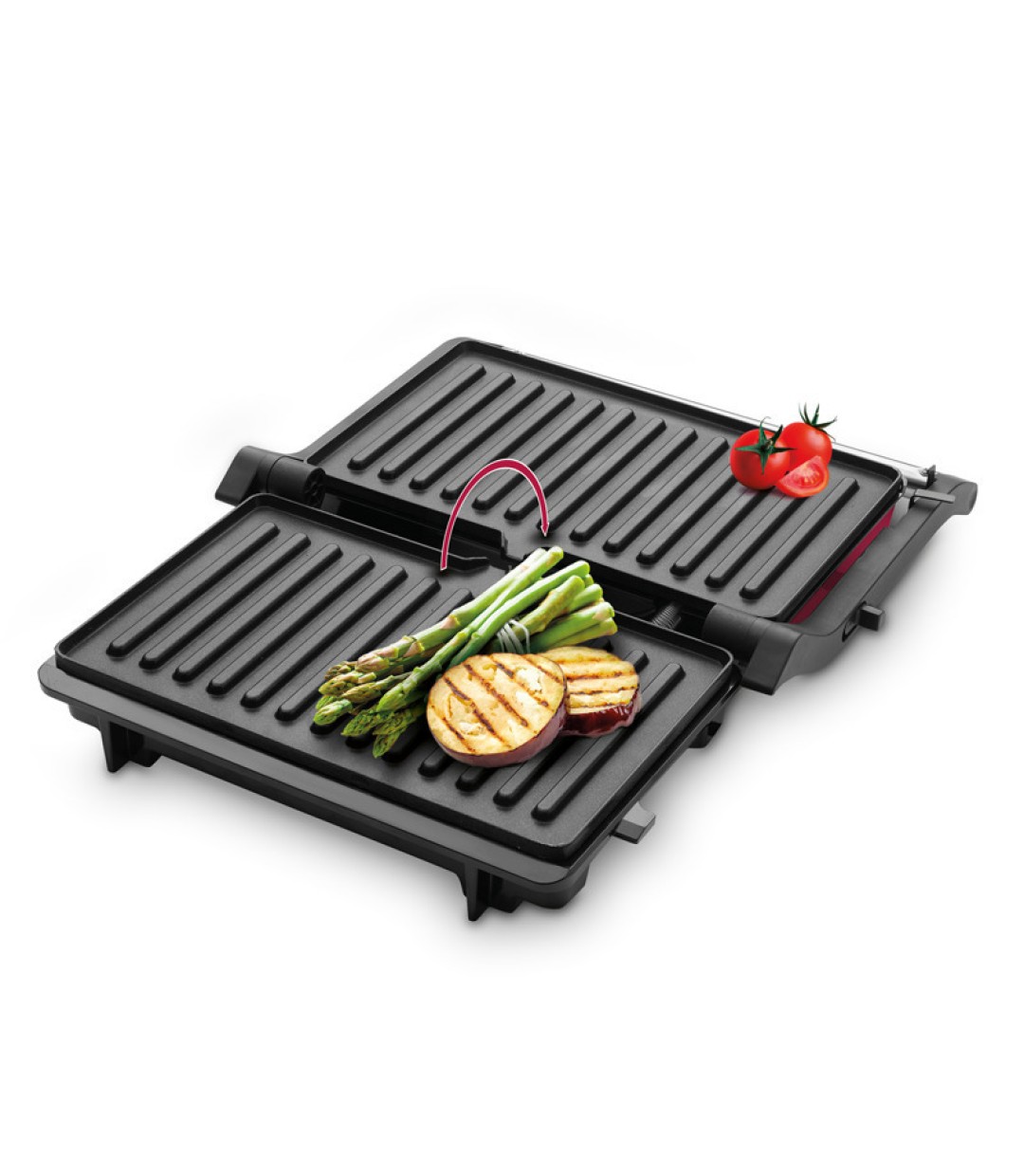 Izzy Panini IZ-2027 Τοστιέρα για 2 Τοστ 1000W Κόκκινη Izzy Panini IZ-2027 Τοστιέρα για 2 Τοστ 1000W Κόκκινη