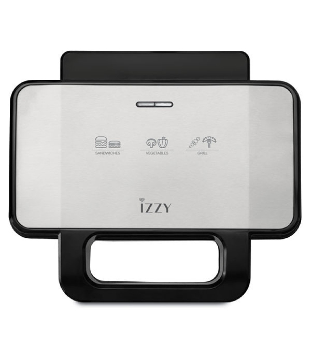 Izzy IZ-2036 Τοστιέρα Γκριλιέρα με Αποσπώμενες Πλάκες 1000W Inox