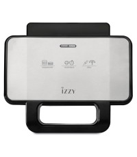 Izzy IZ-2036 Τοστιέρα Γκριλιέρα με Αποσπώμενες Πλάκες 1000W Inox