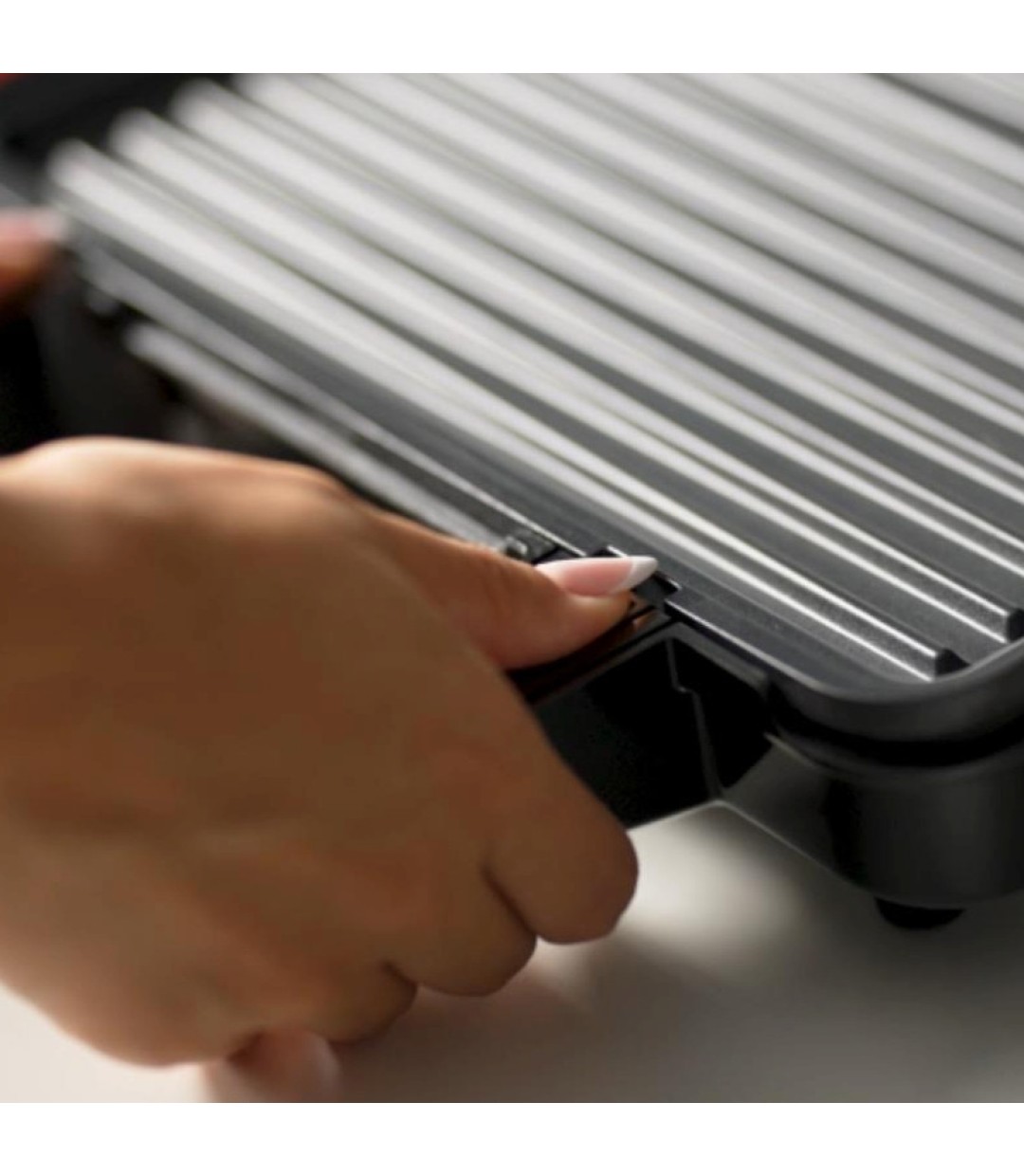 Izzy IZ-2036 Τοστιέρα Γκριλιέρα με Αποσπώμενες Πλάκες 1000W Inox