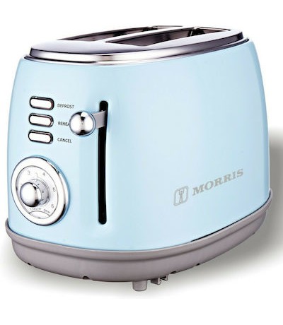 Morris R20817TSB Φρυγανιέρα 2 Θέσεων 850W Μπλε