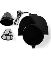  Καφετιέρα Φίλτρου Nedis KACM 250EBK 233-2087 900W  Black 
