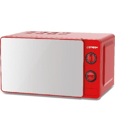Φούρνος Μικροκυμάτων Gruppe 20ΜΧ77V-L 700W, Κόκκινο