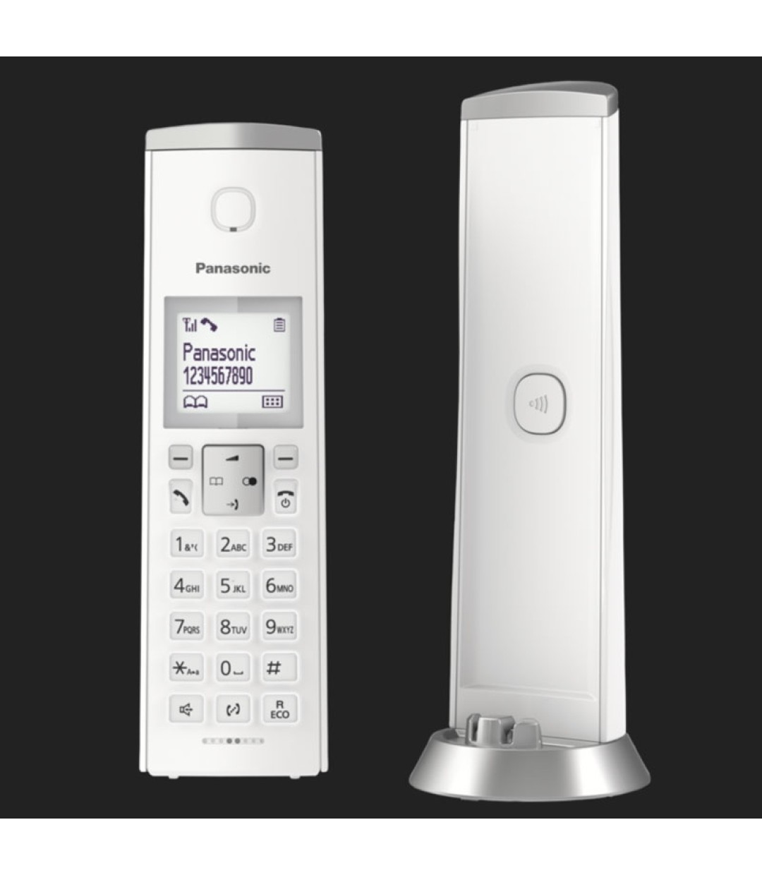 Panasonic KX-TGK210 Ασύρματο Τηλέφωνο με Aνοιχτή Aκρόαση Λευκό