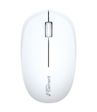 Element MS-210 Ασύρματο Εργονομικό Ποντίκι Λευκό