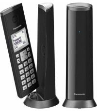 Panasonic KX-TGK212 Ασύρματο Τηλέφωνο Duo με Aνοιχτή Aκρόαση Μαύρο