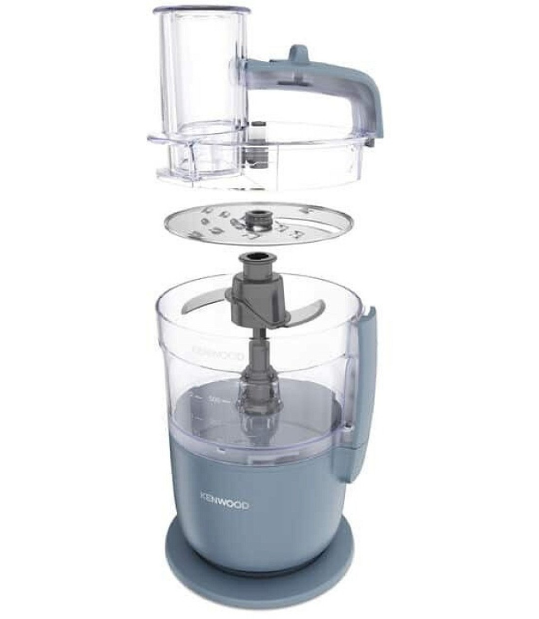 Kenwood Πολυμίξερ FDP 22.130 MULTI PRO GO  650W με Κάδο 1.3lt Γκρι