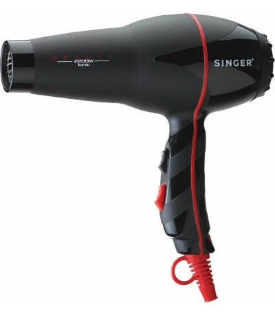 Singer Beauty AC Ionic Επαγγελματικό Πιστολάκι Μαλλιών 2200W