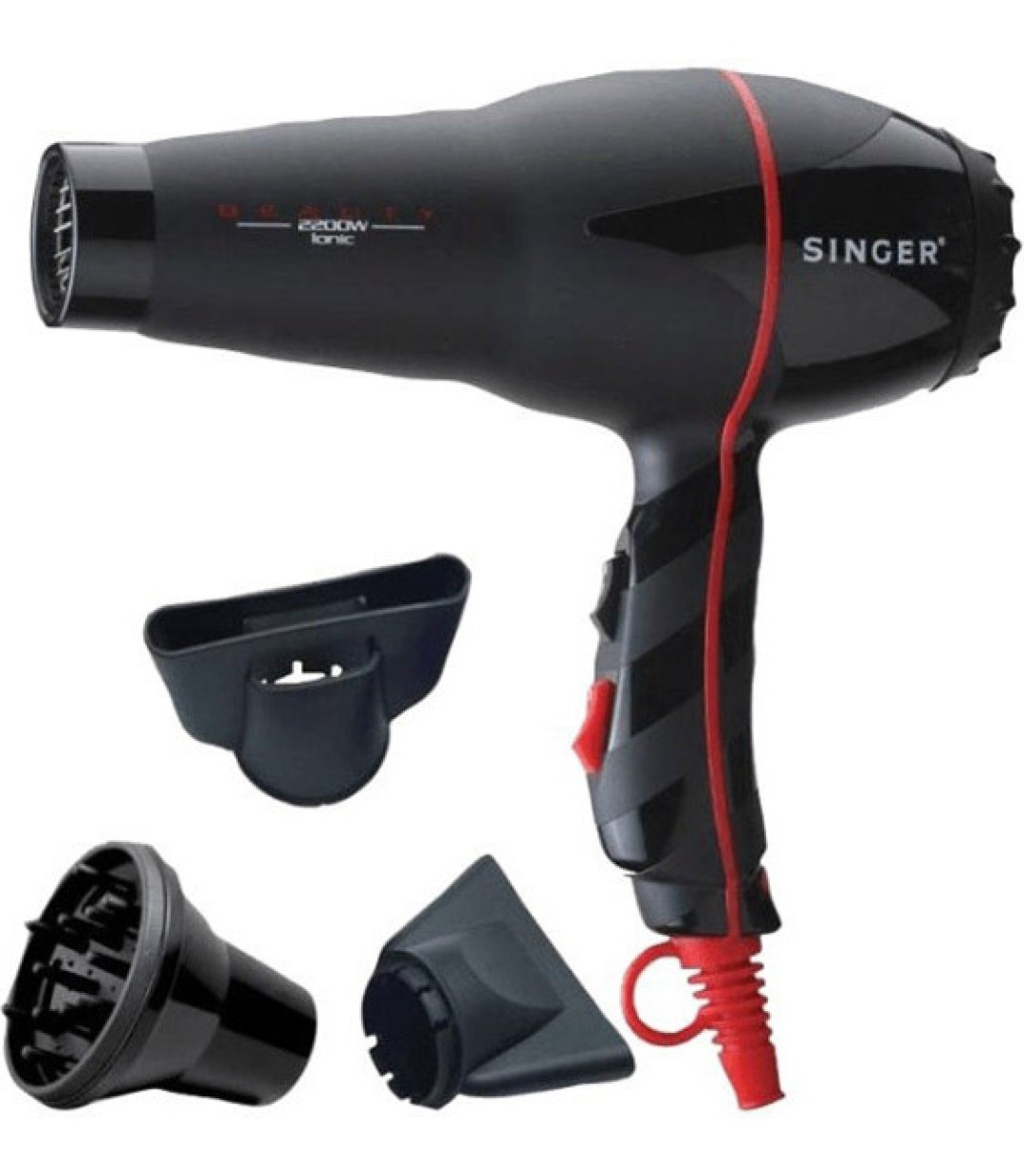 Singer Beauty AC Ionic Επαγγελματικό Πιστολάκι Μαλλιών 2200W Singer Beauty AC Ionic Επαγγελματικό Πιστολάκι Μαλλιών 2200W