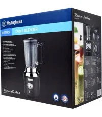 Westinghouse Μπλέντερ με Γυάλινη Κανάτα 1.5lt 600W Μαύρο WKBE221BK