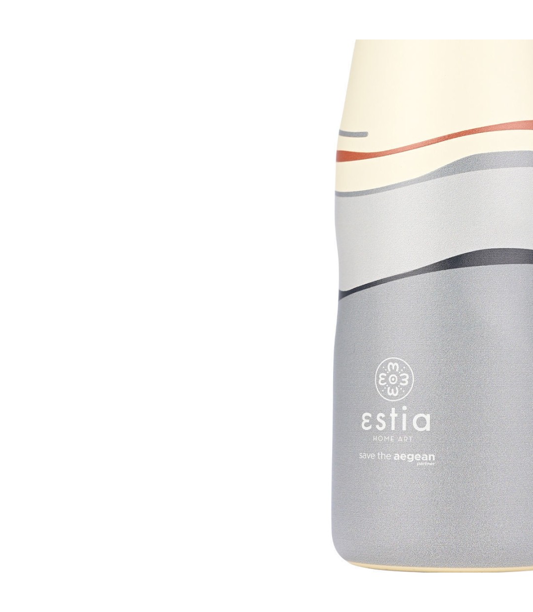 Estia Travel Flask Save the Aegean Μπουκάλι Θερμός Ανοξείδωτο BPA Free 500ml Ecozen horizon 01-22204