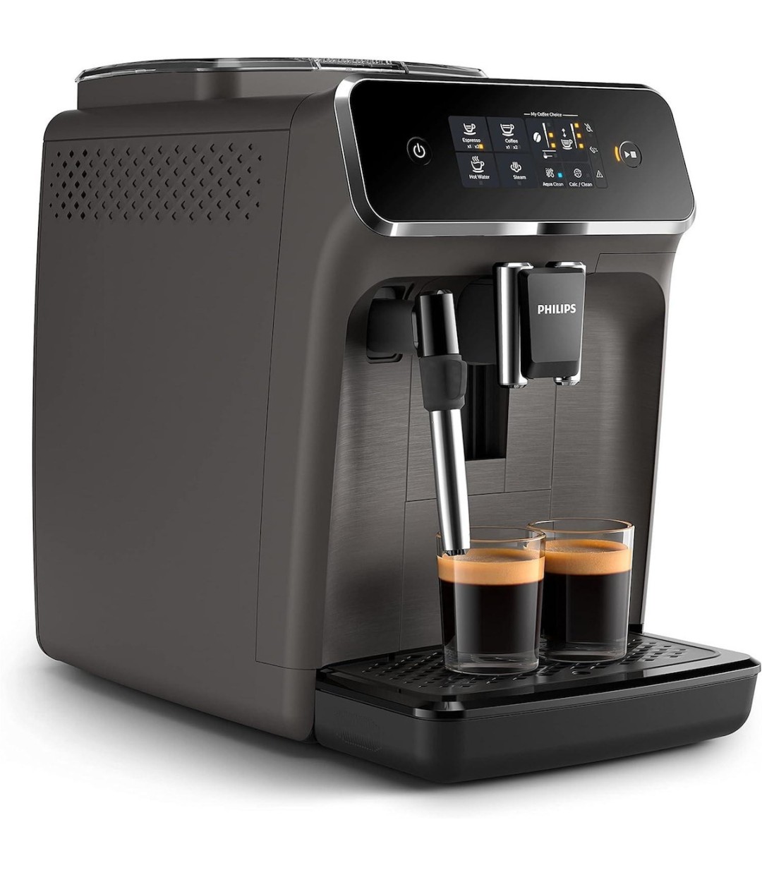 Philips EP 2224/10 Series 2200 Αυτόματη Μηχανή Espresso 1500W Πίεσης 15bar με Μύλο Άλεσης Γκρι Philips EP 2224/10 Series 2200 Αυτόματη Μηχανή Espresso 1500W Πίεσης 15bar με Μύλο Άλεσης Γκρι