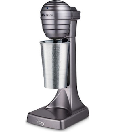 Izzy Caffeccino Φραπεδιέρα Επιτραπέζια 120W με 2 Ταχύτητες Γκρι 223099