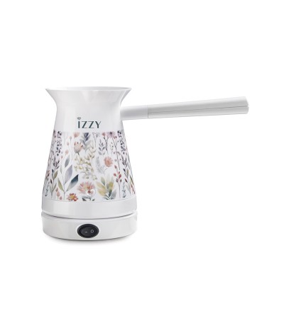 Izzy Jasmine CP-001 Ηλεκτρικό Μπρίκι 800W με Χωρητικότητα 250ml Λευκό 224363