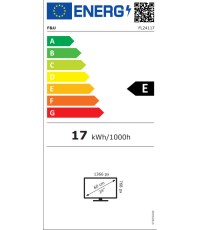 F&U Τηλεόραση 24" HD Ready LED FL24117 (2023)  