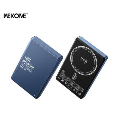 WK WP-79 MagSafe Power Bank 10000mAh 20W με Θύρα USB-C Power Delivery Μπλε 250814
