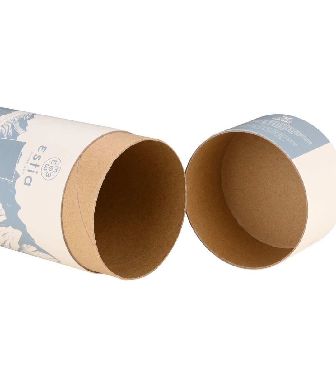 Estia Travel Mug Save The Aegean Ανακυκλώσιμο Ποτήρι Θερμός Ανοξείδωτο BPA Free 350ml Alpine essence 01-25625