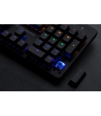 Zeroground KB-2600G Simeto Gaming Μηχανικό Πληκτρολόγιο με Custom Blue διακόπτες και RGB φωτισμό (Αγγλικό US)