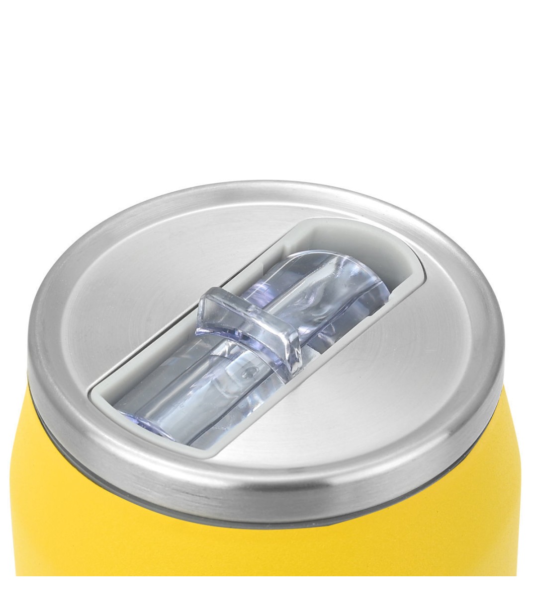 Estia Travel Cup Save the Aegean Ανακυκλώσιμο Ποτήρι Θερμός Ανοξείδωτο / Πλαστικό BPA Free 500ml Aek Bc Edition με Καλαμάκι