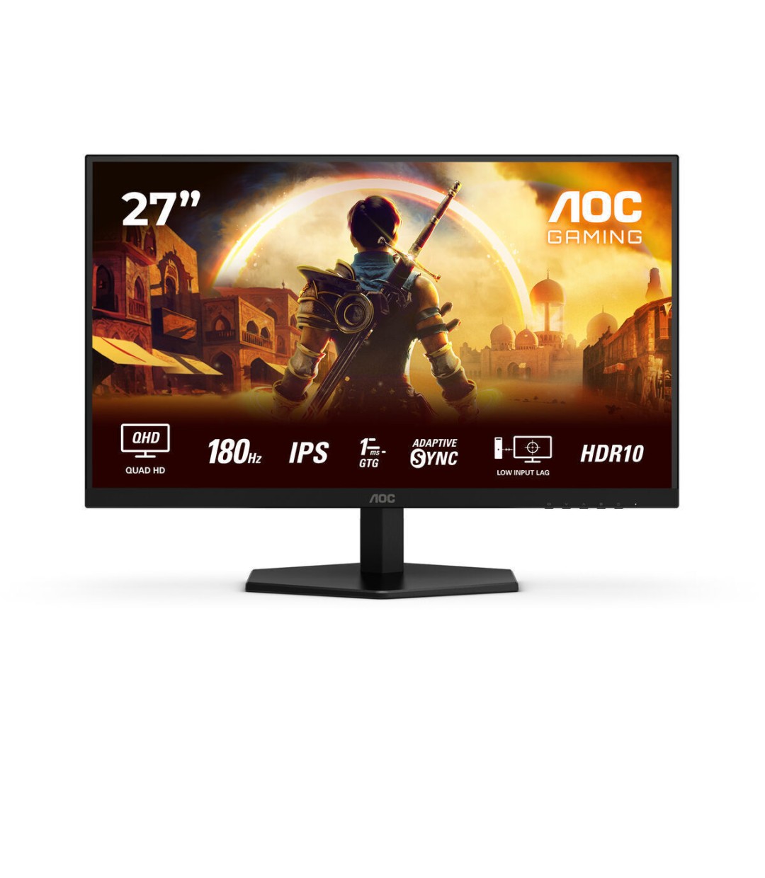 AOC Q27G42XE IPS HDR Monitor 27" QHD 2560x1440 180Hz με Χρόνο Απόκρισης 0.5ms GTG AOC Q27G42XE IPS HDR Monitor 27" QHD 2560x1440 180Hz με Χρόνο Απόκρισης 0.5ms GTG