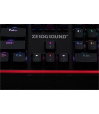 Zeroground KB-2800G Satomi Gaming Μηχανικό Πληκτρολόγιο με Outemu Red διακόπτες και RGB φωτισμό (Αγγλικό US)