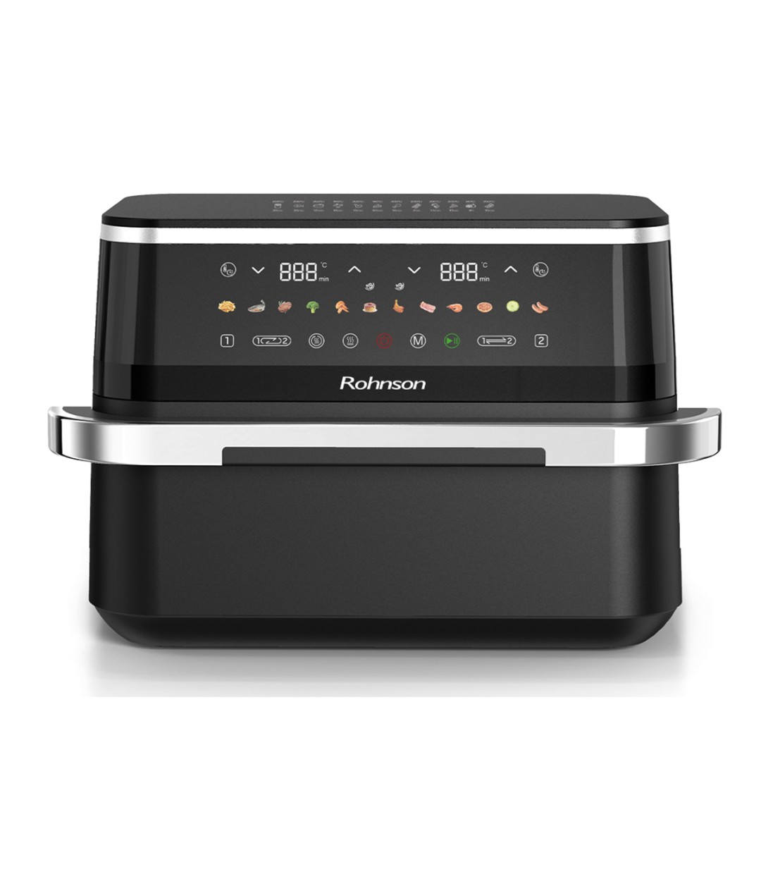 Rohnson Air Fryer 9lt Μαύρο R-28019