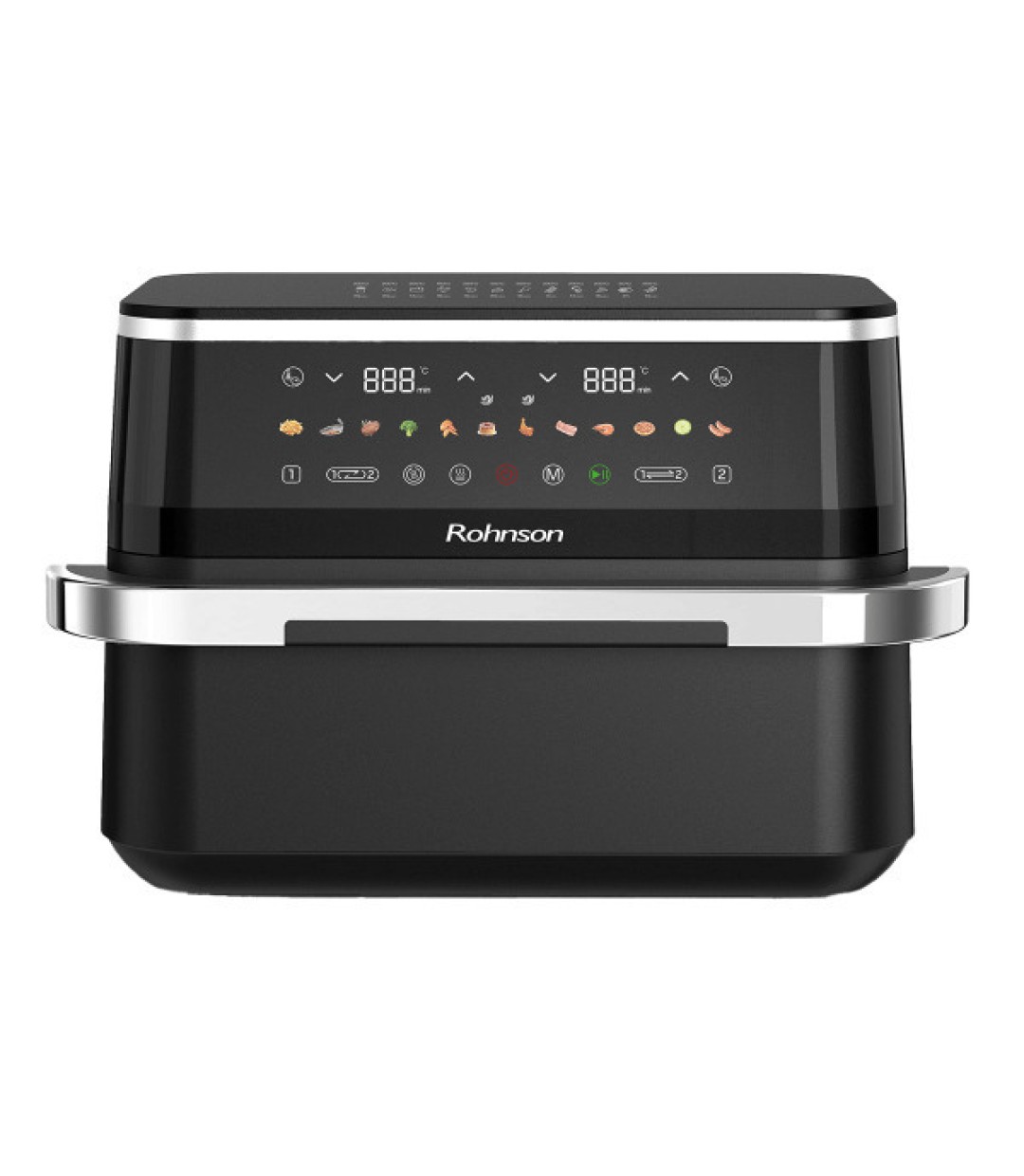 Rohnson Air Fryer 9lt Μαύρο R-28019