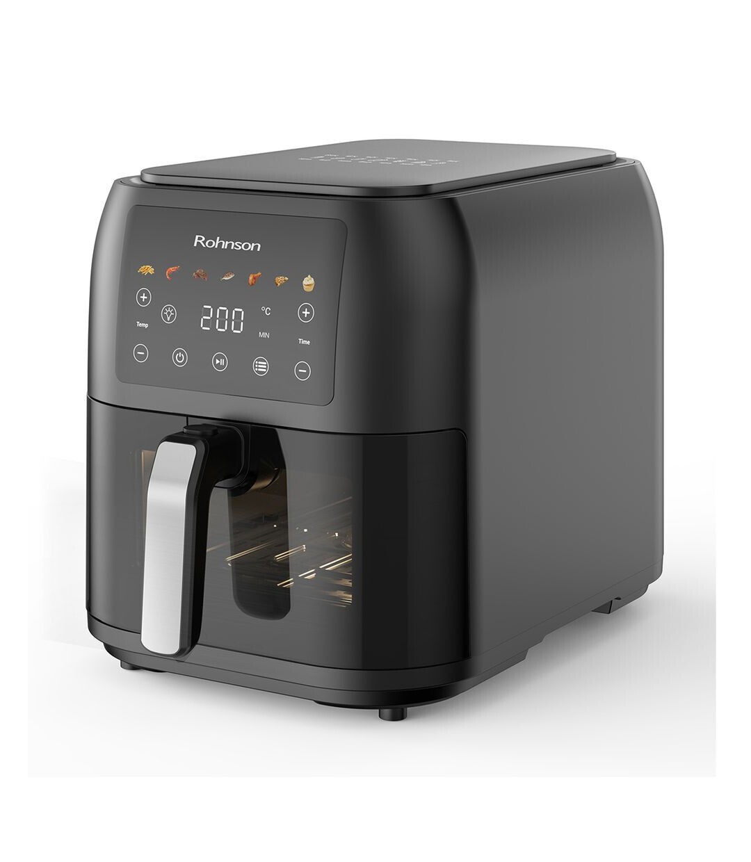 Rohnson R-2860 Air Fryer 8lt Μαύρο
