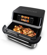 Rohnson Air Fryer με Διπλό Αποσπώμενο Κάδο 12lt Ασημί R-2882 