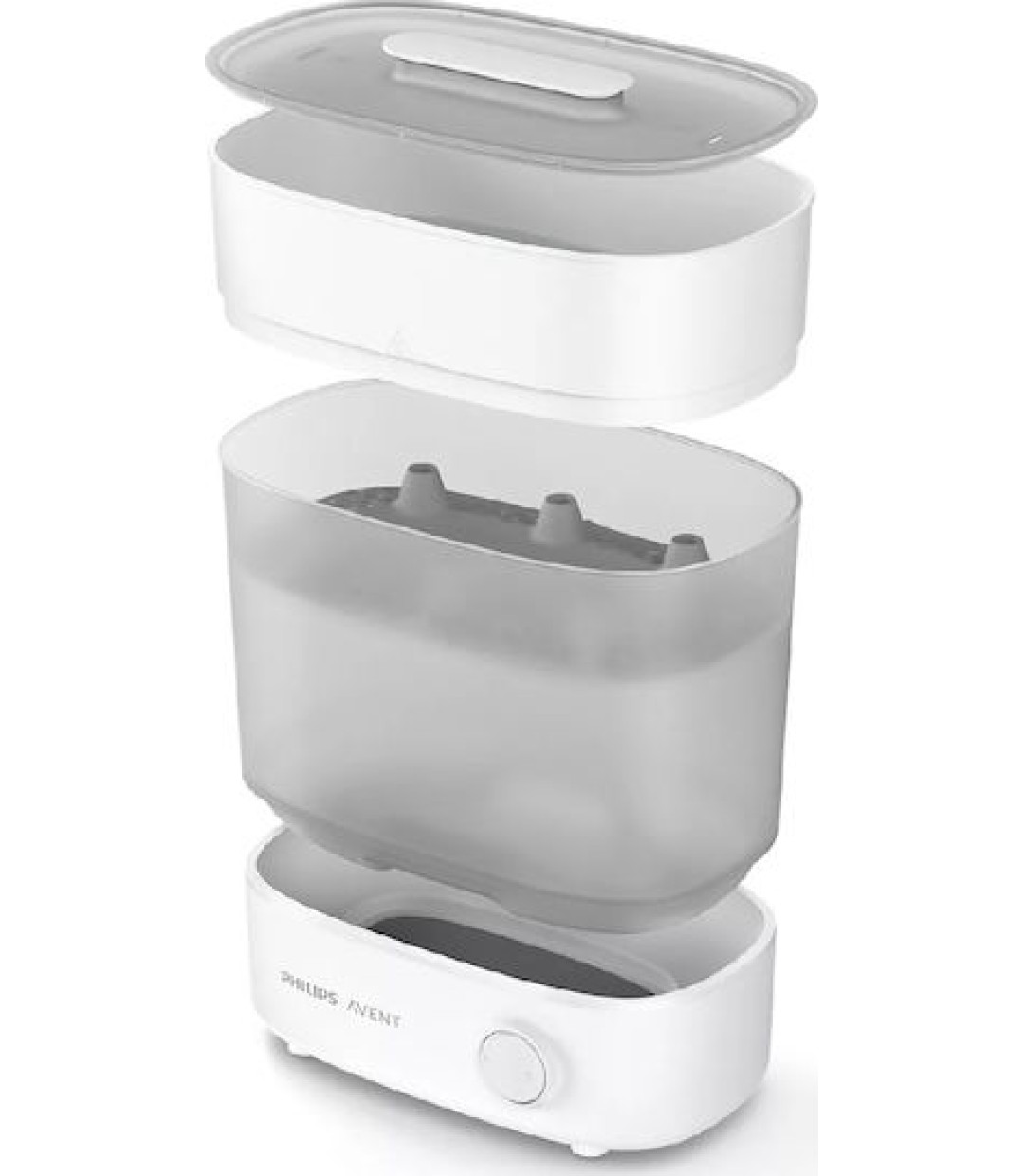 Philips Avent Advanced SCF291 Ηλεκτρικός Βρεφικός Αποστειρωτής για 6 Μπιμπερό Λευκό-Γκρι Philips Avent Advanced SCF291 Ηλεκτρικός Βρεφικός Αποστειρωτής για 6 Μπιμπερό Λευκό-Γκρι