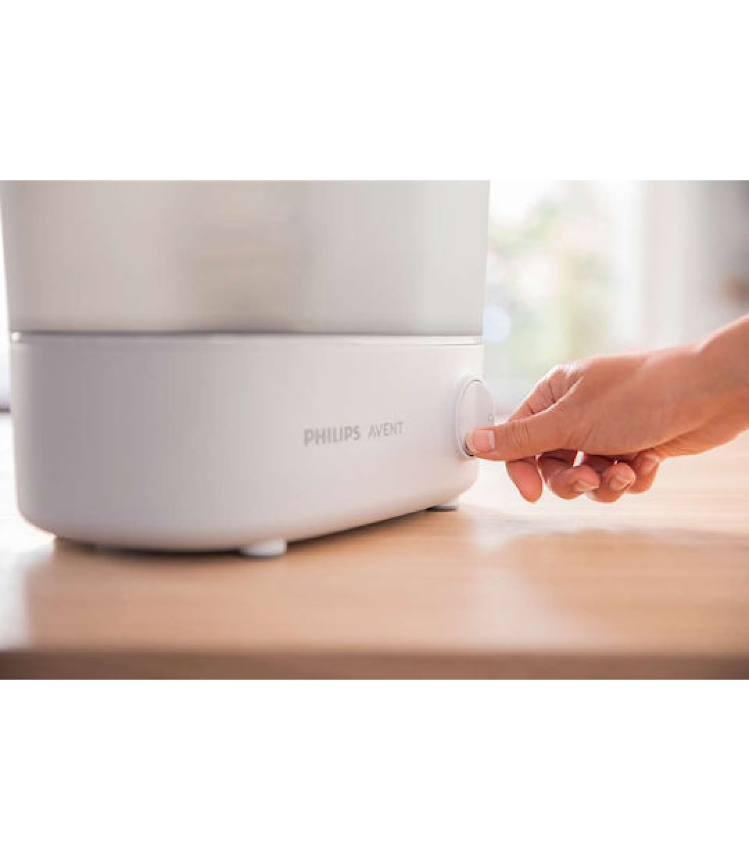 Philips Avent Advanced SCF291 Ηλεκτρικός Βρεφικός Αποστειρωτής για 6 Μπιμπερό Λευκό-Γκρι Philips Avent Advanced SCF291 Ηλεκτρικός Βρεφικός Αποστειρωτής για 6 Μπιμπερό Λευκό-Γκρι