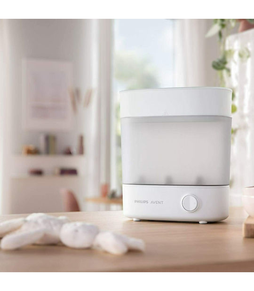 Philips Avent Advanced SCF291 Ηλεκτρικός Βρεφικός Αποστειρωτής για 6 Μπιμπερό Λευκό-Γκρι Philips Avent Advanced SCF291 Ηλεκτρικός Βρεφικός Αποστειρωτής για 6 Μπιμπερό Λευκό-Γκρι