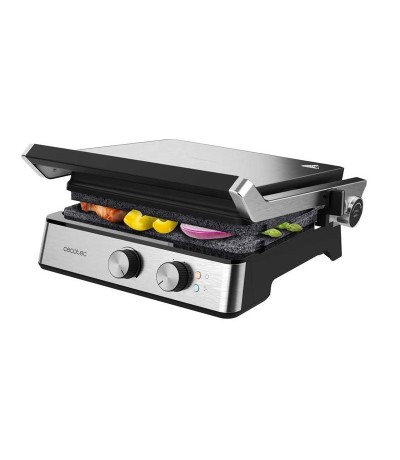 CECOTEC Rock’nGrill Blaze CEC-02968 Τοστιέρα Γκριλιέρα με Κεραμικές Πλάκες 2400W Inox