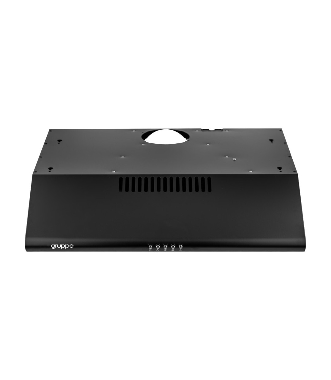 Gruppe Pratico 600 S-3002A-A01-M29-600 Ελεύθερος Απορροφητήρας 60cm Μαύρος