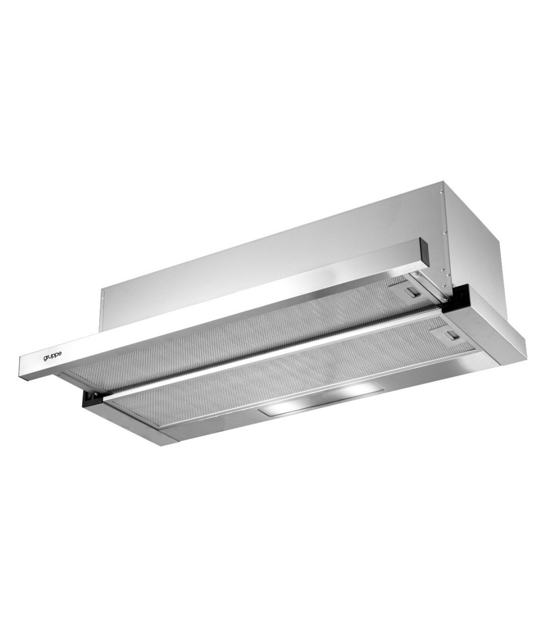 Gruppe Forte Plus Συρόμενος Απορροφητήρας 90cm Inox Κωδικός: S-3003C-A06-M13-900 