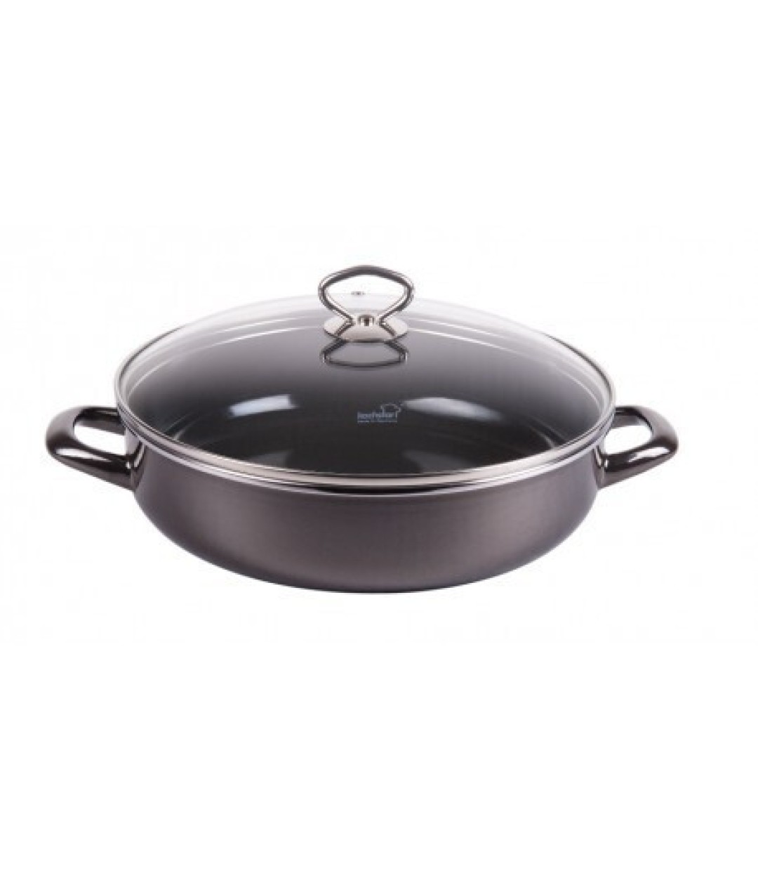 Kochstar PRIMUS  Σωτέζα Με Καπάκι από Αλουμίνιο με Εμαγιέ Επίστρωση 28cm