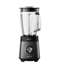 Philips Μπλέντερ για Smoothies με Γυάλινη Κανάτα 2lt 1200W Μαύρο HR3040/00