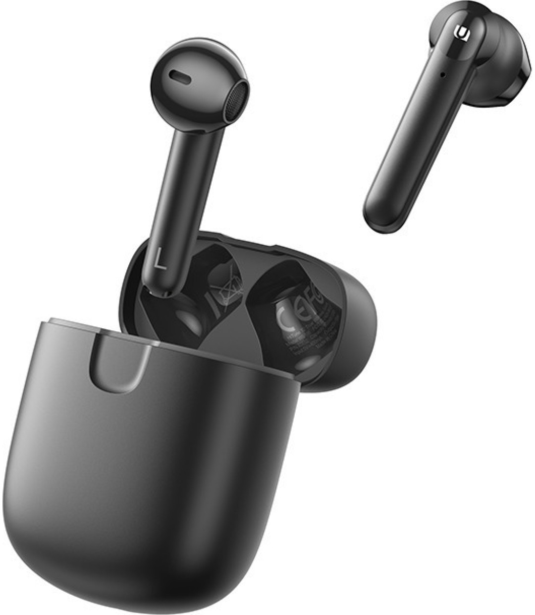 Ugreen HiTune T2 Earbud Bluetooth Handsfree Ακουστικά με Αντοχή στον Ιδρώτα και Θήκη Φόρτισης Μαύρα 340308