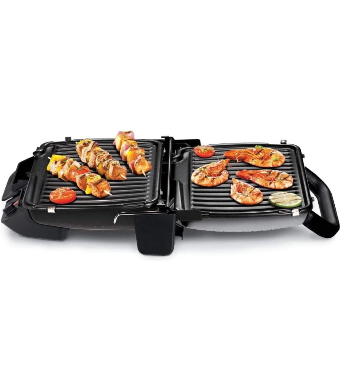 Tefal Ultra Compact 600 GC 3050 Τοστιέρα Γκριλιέρα με Αποσπώμενες Πλάκες 2000W Inox