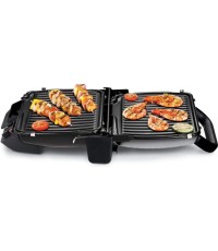 Tefal Ultra Compact 600 GC 3050 Τοστιέρα Γκριλιέρα με Αποσπώμενες Πλάκες 2000W Inox